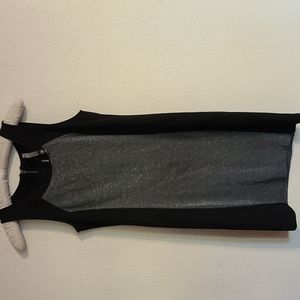 Kensie silver and black mini dress